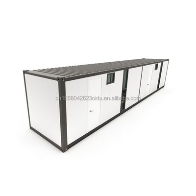 20ft 디자인 모바일 배송 40ft 컨테이너 4 침실 주거용 미니 라운지 호텔 및 호텔 판매를 위한 사용자 정의 색상