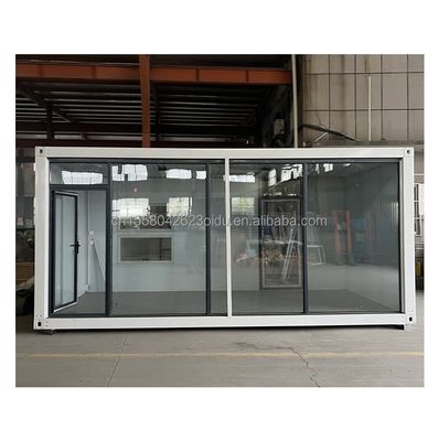컨테이너 하우스 휴대성 고급 20ft 40ft 전공 주택 사용자 정의 색상