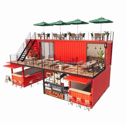 우리의 40FT 컨테이너 바와 테라스와 함께 맥주/커피/음식 키오스크의 최고를 경험