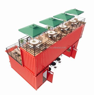 우리의 40FT 컨테이너 바와 테라스와 함께 맥주/커피/음식 키오스크의 최고를 경험