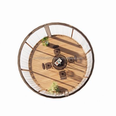 진료 철제 정면 파이프 EU 표준 목재 주택 유리 햇빛 집 Prefab 모바일 가게 가든 카페를 위한 상점