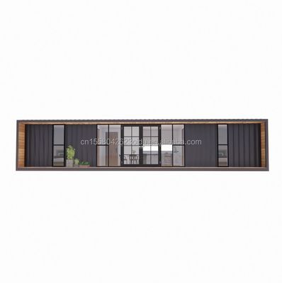 주요 구조 장전제철 정면 튜브 고급 2 침실 평면 컨테이너 모듈 20ft 또는 40ft의 편리한 집