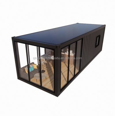 벽 50/75/100mm 웨이브 샌드위치 패널 20ft 아름다운 전공 컨테이너 주택
