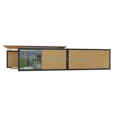 강철 프레임 밸런াইজ 된 강철 굽기 180g 20ft 40ft 프리 팩 홈 현대 컨테이너 디자인과 파동 샌드위치 패널 벽