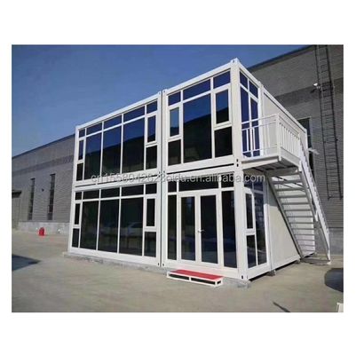 호텔 표준 휴대용 컨테이너 강철 전조 주택 사무실 모바일 20ft 확장 가능한 접이용 컨테이너 하우스 활동실