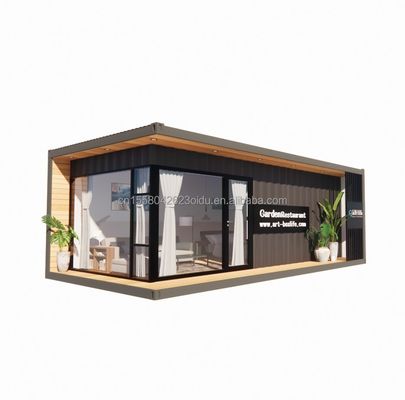 30ft 휴대용 목재 컨테이너 하우스 해양 애플리케이션을 위한 내구성 강철 구조