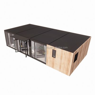 맞춤형 색상 두 층 견고한 컨테이너 바 스탠드 미니 20 피트 팝업 상점