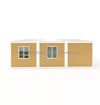 전조 및 강철 프레임과 함께 가설 된 강철 구부러기 180g 40ft 20ft 접이 가능한 컨테이너 하우스