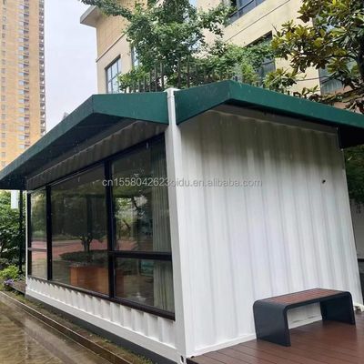 스틸 셰드 컨테이너 스토어 20ft 또는 40ft 컨테이너 하우스를 위한 전공 건물 프레임 철 구조