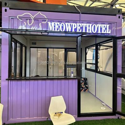 스틸 셰드 컨테이너 스토어 20ft 또는 40ft 컨테이너 하우스를 위한 전공 건물 프레임 철 구조
