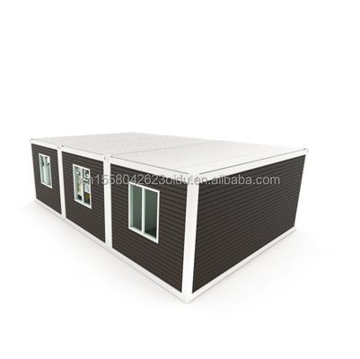 컨테이너 하우스 현대적인 디자인으로 빠르고 저렴하게 조립됩니다 3개의 방 2개의 욕실 전조 주택