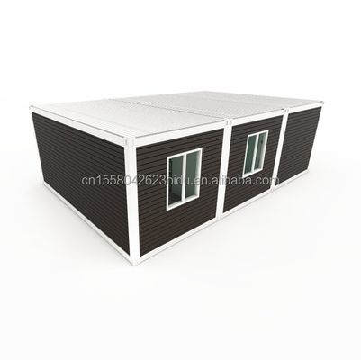컨테이너 하우스 현대적인 디자인으로 빠르고 저렴하게 조립됩니다 3개의 방 2개의 욕실 전조 주택