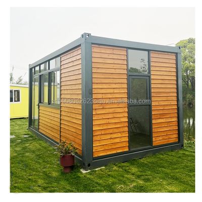 20ft 컨테이너 사무실과 화장실 전공 주택 목조 컨테이너 하우스 가설 철강 굽기 180g