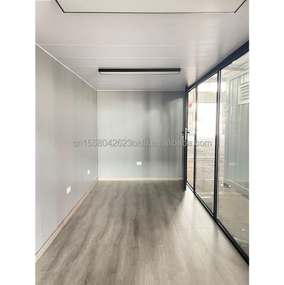 젤리 전조 컨테이너 작업자 기숙사 50/75/100mm 파동 샌드위치 패널 벽