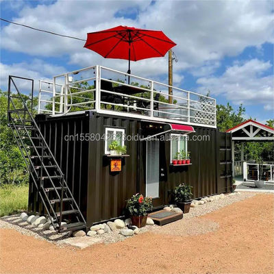 현대 디자인 20ft 또는 40ft 휴대용 운송 컨테이너 의류 상점 Prefab 모바일 상점 소매 사업을위한 상점