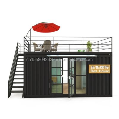 현대 디자인 20ft 또는 40ft 휴대용 운송 컨테이너 의류 상점 Prefab 모바일 상점 소매 사업을위한 상점