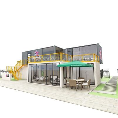 진열제철 정면 튜브 맞춤식 호텔 컨테이너 하우스 설계 및 건설을위한 주요 구조