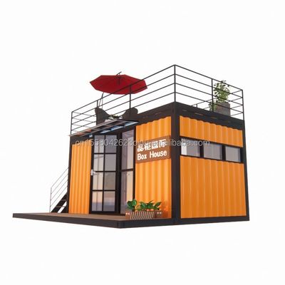 호텔 20 피트 휴대용 컨테이너 의류 상점 사전 제조 카페 모바일 스토어 창고