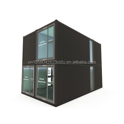 50/75/100mm 파동 샌드위치 패널 벽 모듈 컨테이너 현대적이고 유연한 작업 공간을 위한 사전 제작 된 사무실