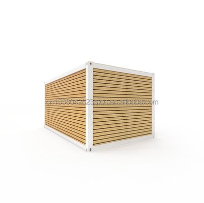 호텔 숙박 알루미늄 합금 창문 현대 모듈식 철강 구조 모방 목재 고급 단독 아파트