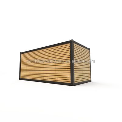 모바일 및 휴대용 사전 제조 창고 20ft 운송 컨테이너 사무실 50/75/100mm 파동 샌드위치 패널 벽