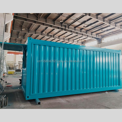 알루미늄 합금 창문 컨테이너 커피 바 10ft 20ft 패스트 푸드 미니 팝업 상점 벽 50/75/100mm 웨이브 샌드위치 패널
