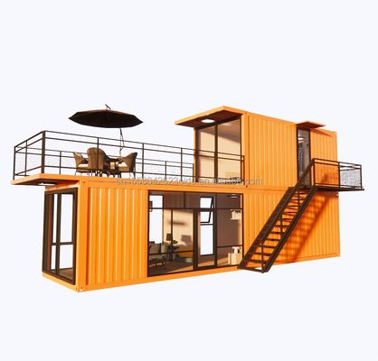 호텔 전공 모듈식 철강 컨테이너 주택 경비장 모바일 컨테이너 하우스 20ft 40ft