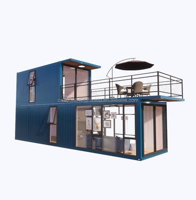 호텔 전공 모듈식 철강 컨테이너 주택 경비장 모바일 컨테이너 하우스 20ft 40ft