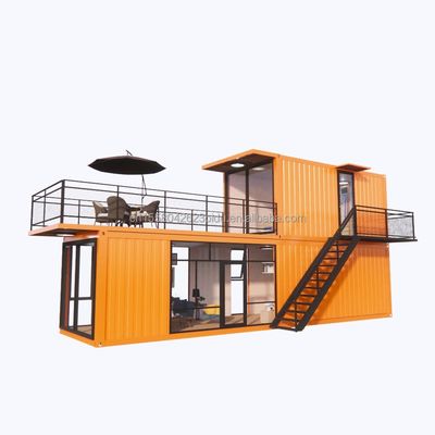 호텔 전공 모듈식 철강 컨테이너 주택 경비장 모바일 컨테이너 하우스 20ft 40ft