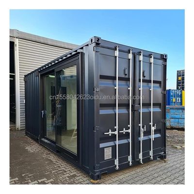 20ft 견고한 컨테이너 주택 50/75/100mm 파동 샌드위치 패널 벽과 현대 디자인 전공 배송 작은 집