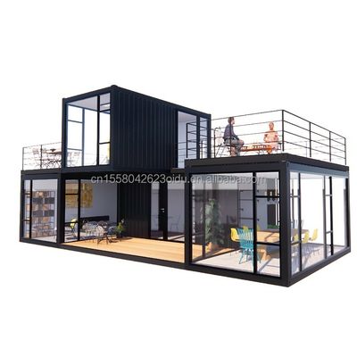 맞춤형 색상 고급 모듈형 홈 컨테이너 철강 주거 사전 제조 빌라 사전 제조 주택 상점용 주택