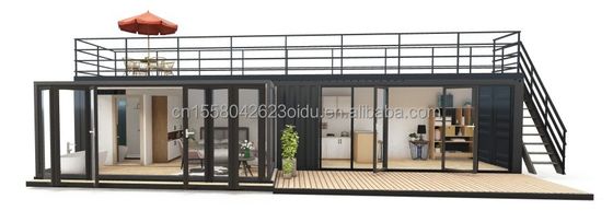 현대 디자인 20ft 주문 제작 배송 컨테이너 정원 커피숍 이동식 바 카페 스토어 야외 스틸 샌드위치 패널
