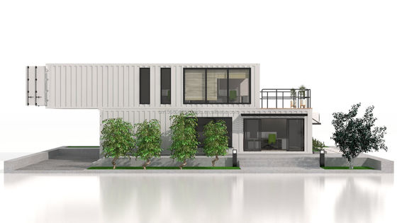 폴더블 푸에르토리코 주거 40ft 럭셔리 팩 배송 컨테이너 주택 모듈형 전조형 Pre Fab 주택 시장