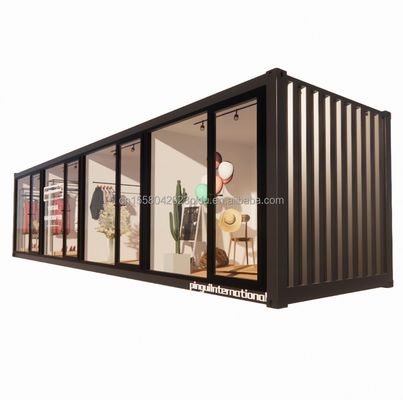 강철 프레임 진열 된 강철 구부리 180g 중국 디자인 스타일 EU 40ft 현대 의류를 위한 전조 주택 상점
