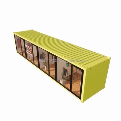 강철 프레임 진열 된 강철 구부리 180g 중국 디자인 스타일 EU 40ft 현대 의류를 위한 전조 주택 상점