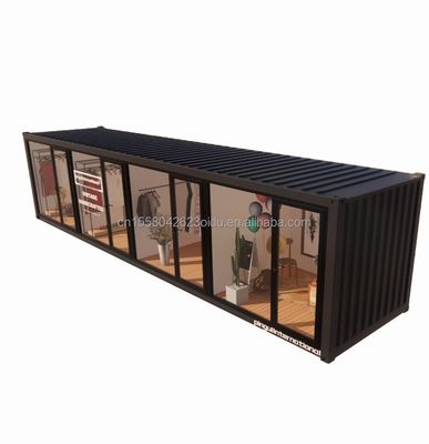 강철 프레임 진열 된 강철 구부리 180g 중국 디자인 스타일 EU 40ft 현대 의류를 위한 전조 주택 상점