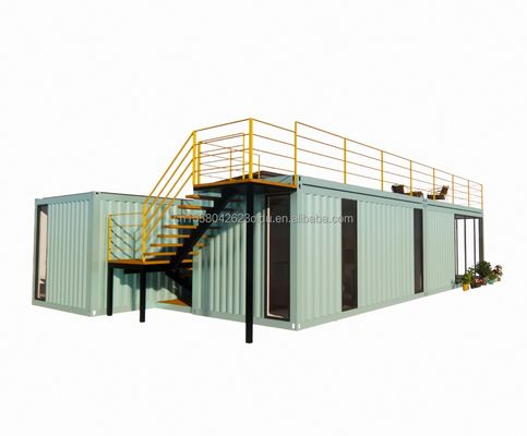 20ft/40ft 전공 휴대용 접이식 확장 컨테이너 작은 이동 주택 3 침실 알루미늄 합금 창문