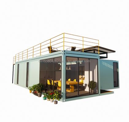 20ft/40ft 전공 휴대용 접이식 확장 컨테이너 작은 이동 주택 3 침실 알루미늄 합금 창문