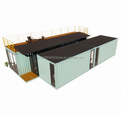 20ft/40ft 전공 휴대용 접이식 확장 컨테이너 작은 이동 주택 3 침실 알루미늄 합금 창문