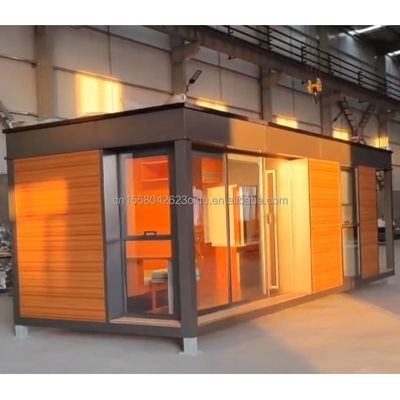 EU CE 인증 전공 럭셔리 침실 컨테이너 홈 샌드위치 패널 스튜디오 호텔 하우스 사용자 정의 색상