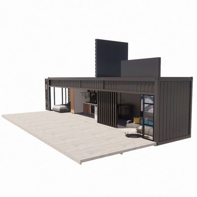 벽 50/75/100mm 파동 샌드위치 패널 휴대용 주택 모바일 가정 전공 운송 컨테이너 바 알루미늄 합금 창문