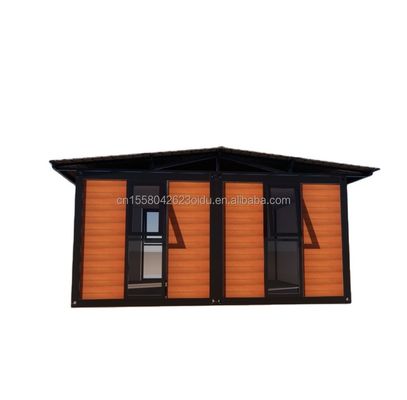 20ft 또는 40ft 컨테이너에 쉬운 조립 및 운송을 위해 제거 가능한 샌드위치 패널 평면 팩 미리 제조 된 정원 집