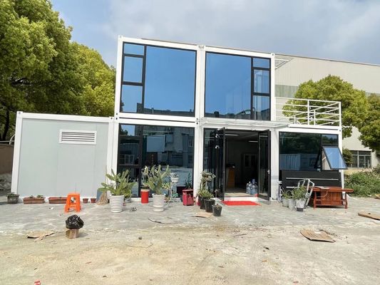현대 디자인 럭셔리 전공 평면 팩 컨테이너 호텔 주방 50/75/100mm 파동 샌드위치 패널 벽