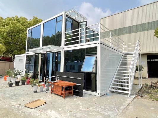 현대 디자인 럭셔리 전공 평면 팩 컨테이너 호텔 주방 50/75/100mm 파동 샌드위치 패널 벽