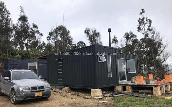 알루미늄 합금 창문과 현대 디자인 스타일 20ft 내 고급 2 침실 전공 컨테이너 리조트 호텔