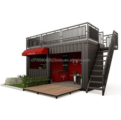고급 운송 컨테이너 바 20FT 컨테이너 커피숍 및 레스토랑