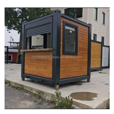 모바일 프리팩 모듈러 저장실 배송 컨테이너 사무실 컨테이너 하우스 알루미늄 합금 창문 20ft 또는 40ft