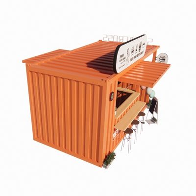 알루미늄 합금 창문 인기 20FT 컨테이너 카페 컨테이너 하우스 레스토랑