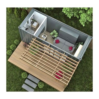 맞춤형 디자인 현대 EU 20ft 목조 전조 주택 정원 작은 독립 아파트
