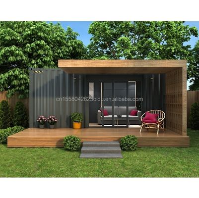 맞춤형 디자인 현대 EU 20ft 목조 전조 주택 정원 작은 독립 아파트